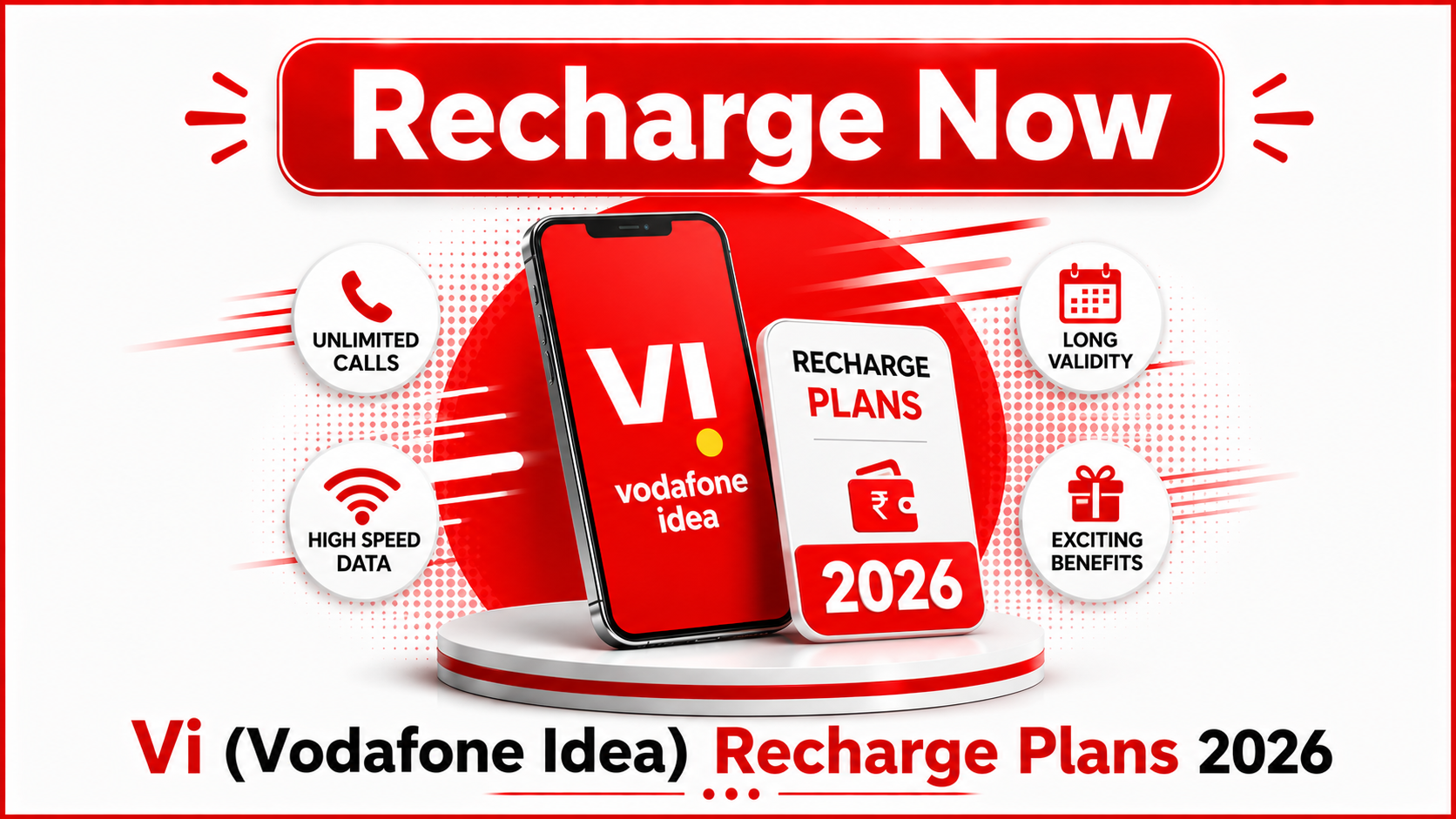 Vi (Vodafone Idea) Recharge Plans 2026
