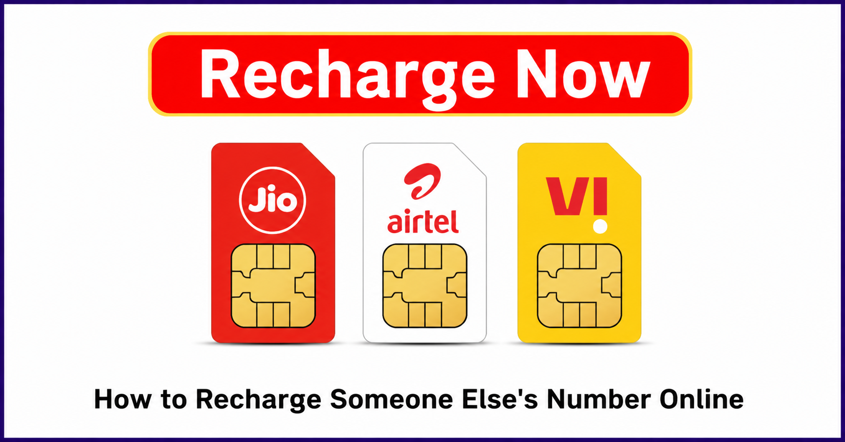 How to Recharge Someone Else's Number Online