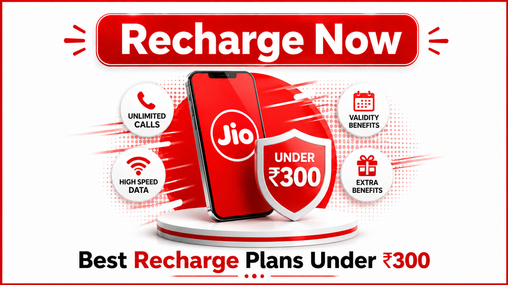 Best Recharge Plans Under ₹300