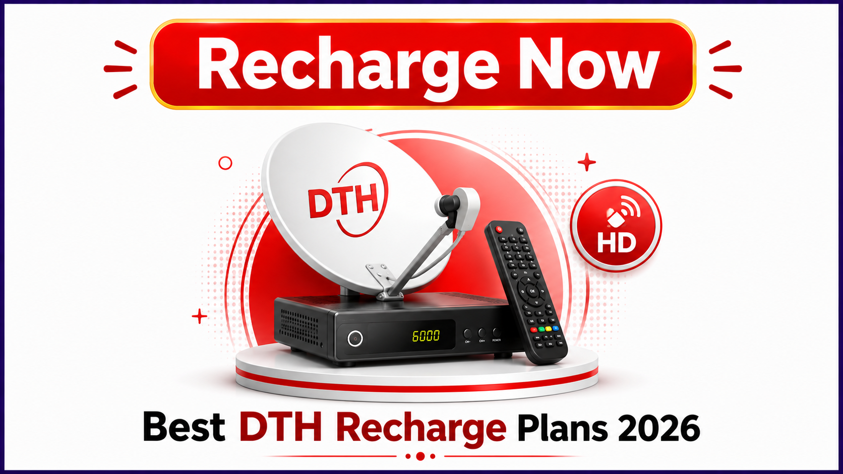 Best DTH Recharge Plans 2026